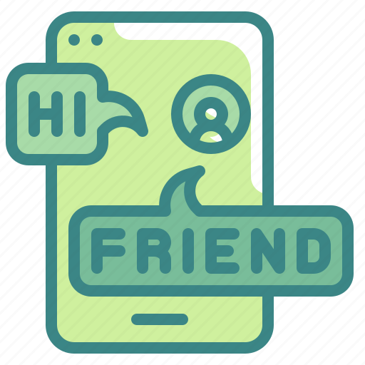 Chat, friend, greet, contact, messages icon - Download on Iconfinder
