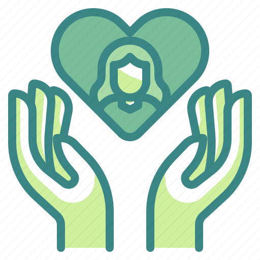 Hand, heart, love, give, help icon - Download on Iconfinder