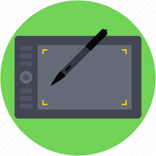 Digital art board, digital drawing tablet, digitizer, graphic tablet, pen tablet icon - Download on Iconfinder