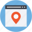 location finder, map pin, online map, online navigation, website 