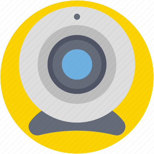 Computer camera, live camera, video chatting, web camera, webcam icon - Download on Iconfinder