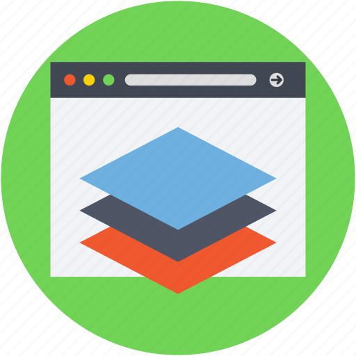 Graphic design, graphic editor, graphic tool, layers, papers stack icon - Download on Iconfinder