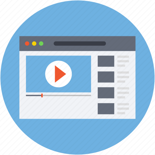 Media, multimedia, video, video player, video streaming icon - Download on Iconfinder