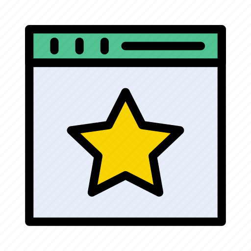 Bookmark, browser, favorite, internet, webpage icon - Download on Iconfinder