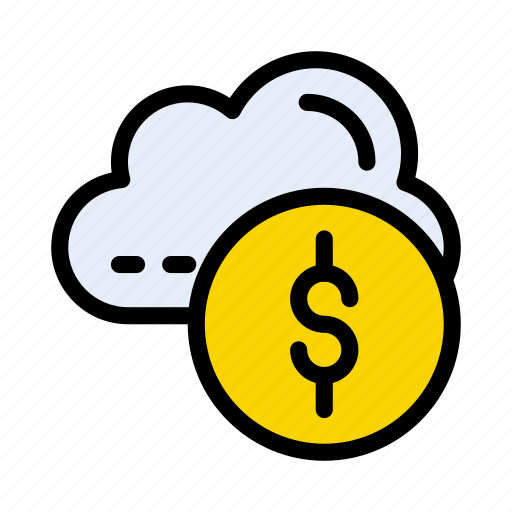 Cloud, database, dollar, money, storage icon - Download on Iconfinder