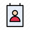badge, card, id, profile, user