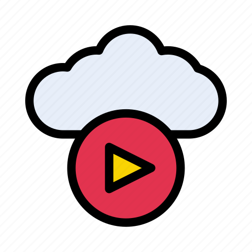 Cloud, internet, media, storage, video icon - Download on Iconfinder
