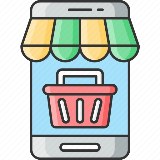 App, ecommerce, mobile, online, shopping icon - Download on Iconfinder