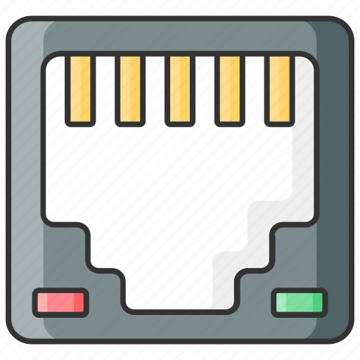 Cable, connector, ethernet, port icon - Download on Iconfinder