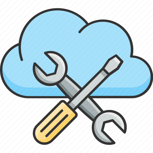 Cloud, maintenance, preferences, settings icon - Download on Iconfinder