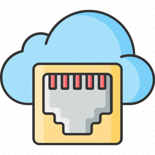 Cloud, computing, connection, ethernet, networking icon - Download on Iconfinder