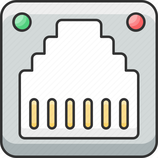 Ethernet, internet, port, wire icon - Download on Iconfinder