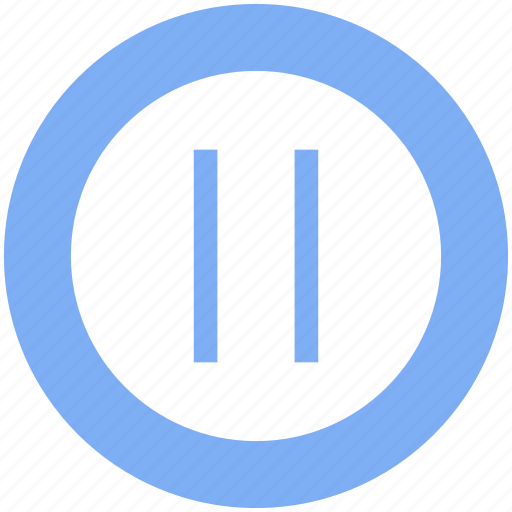 Media, pause, standby, still, stop icon - Download on Iconfinder
