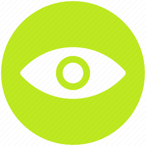 Eye, look at, view, visibility, visible icon - Download on Iconfinder