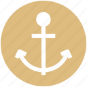 anchor, sea, sea anchor, ship anchor, ship hook