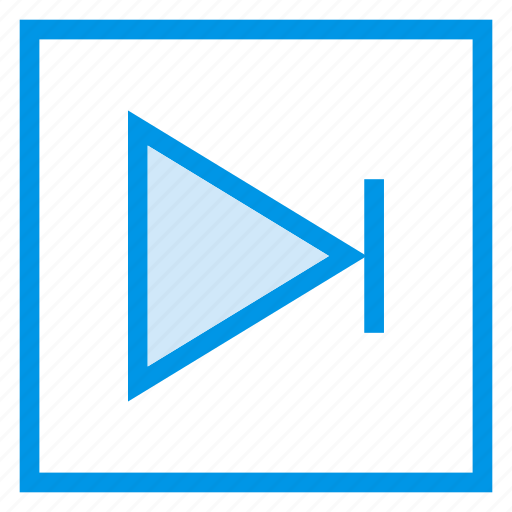 Arrow, forward, move, next, right, videos icon - Download on Iconfinder