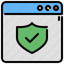 shield, protection, website, secure
