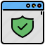 shield, protection, website, secure 