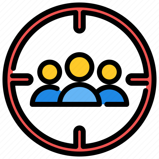 Target, market, people, crosshair, aim icon - Download on Iconfinder