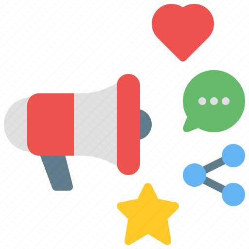 Campaign, megaphone, promotion, social media, advertisement icon - Download on Iconfinder