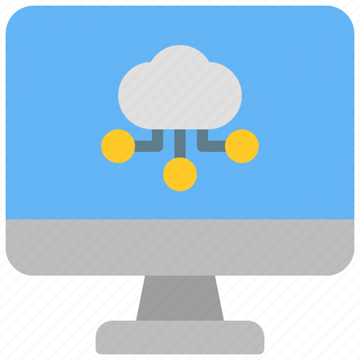Cloud, computing, server, storage, computer icon - Download on Iconfinder