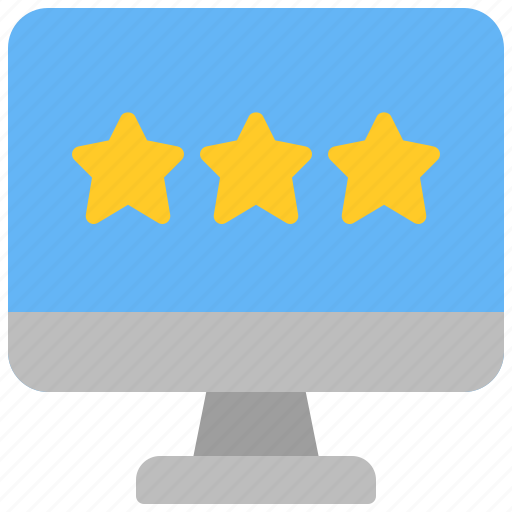 Review, star, rating, feedback, computer icon - Download on Iconfinder