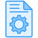 optimization, document, cogwheel, file