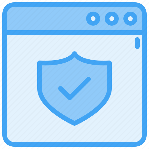 Shield, protection, browser, website icon - Download on Iconfinder