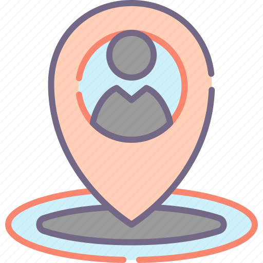 Hyperlocal, location, pin icon - Download on Iconfinder