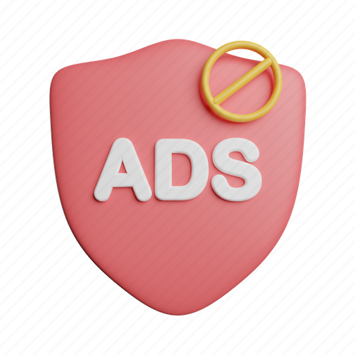 Ads, blocker, front icon - Download on Iconfinder