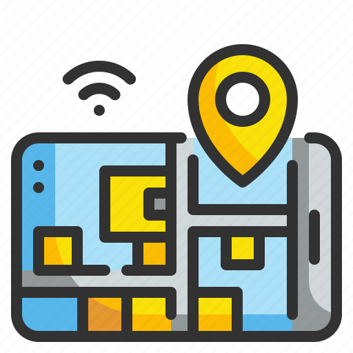 Gps, internet, location, map, navigation icon - Download on Iconfinder