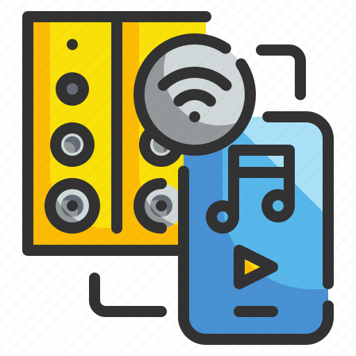 Electronics, internet, music, speakers, technology icon - Download on Iconfinder