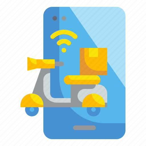 Delivery, internet, online, phone, shipping icon - Download on Iconfinder