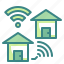 communication, home, houses, internet, wifi 
