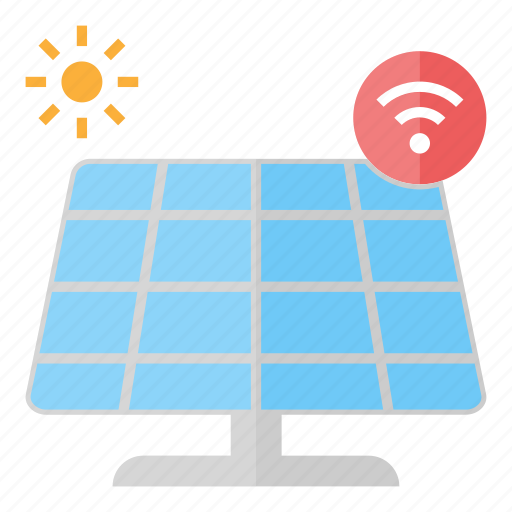 Device, internet, online, solar energy icon - Download on Iconfinder