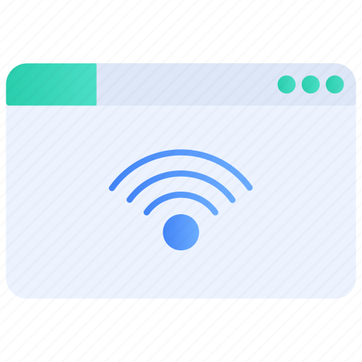 Browser, internet, internet connection, page, seo and web, wifi connection, wifi signal icon - Download on Iconfinder