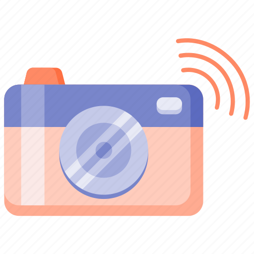 Camera, connectivity, electronics, mobile phone, wifi signal, wireless icon - Download on Iconfinder