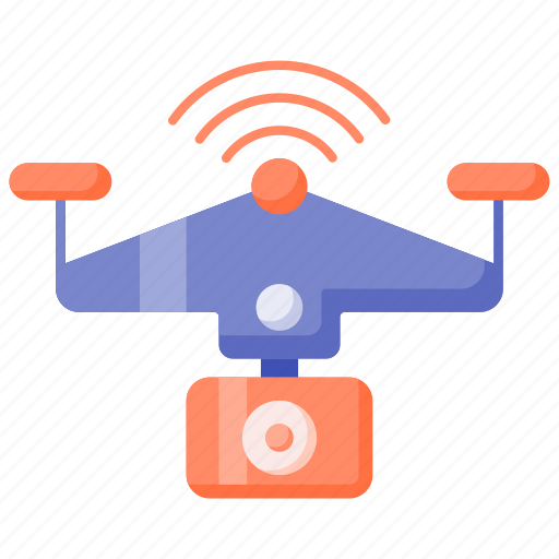 Aircraft, drone, electronics, quadcopter, transportation, wifi, wireless icon - Download on Iconfinder