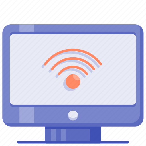 Electronic, electronics, monitor, multimedia, screen, television, tv monitor icon - Download on Iconfinder