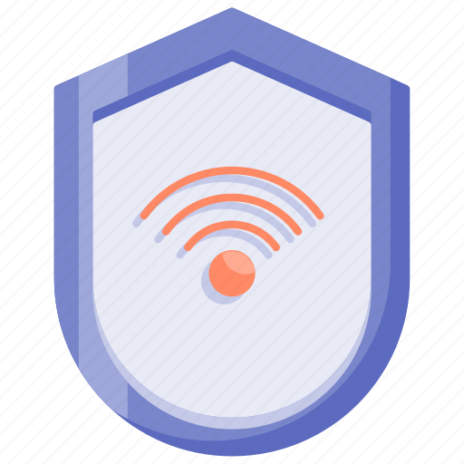 Defense, electronics, internet, protection, shield, technology, wifi icon - Download on Iconfinder