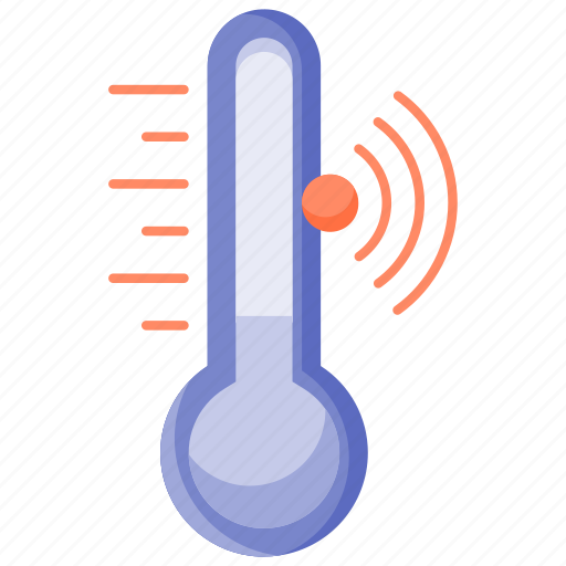 Celsius, fahrenheit, smart temperature, temperature, temperature control, thermometer, wifi signal icon - Download on Iconfinder