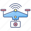 aircraft, drone, electronics, quadcopter, transportation, wifi, wireless 