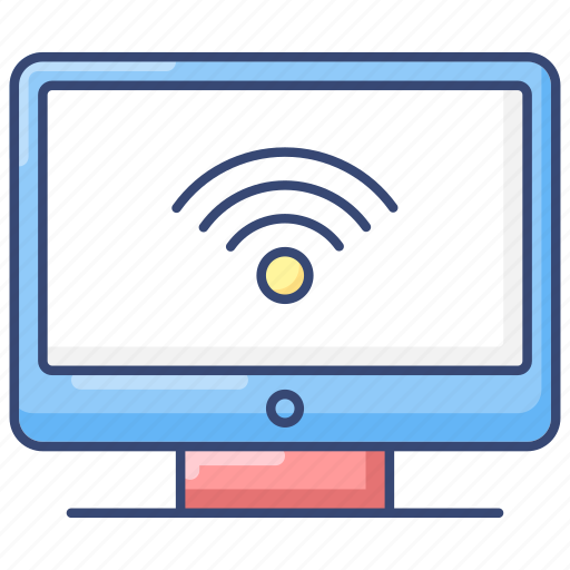 Computer, electronic, electronics, monitor, screen, television, tv monitor icon - Download on Iconfinder