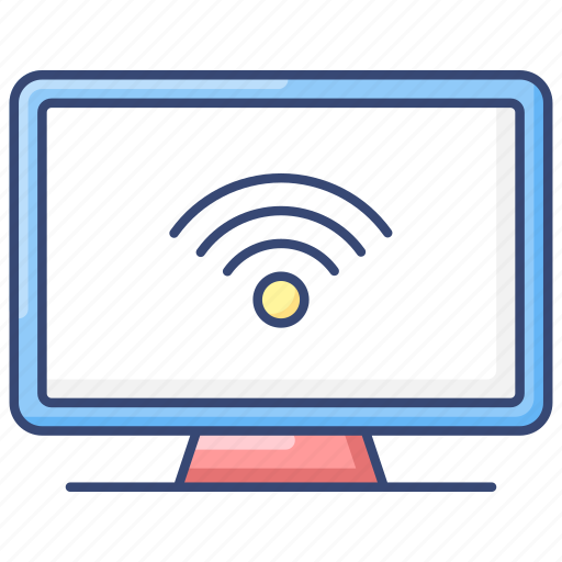 Electronic, electronics, monitor, screen, smart tv, television, tv monitor icon - Download on Iconfinder