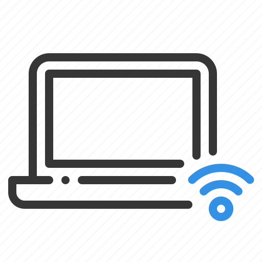 Computer, internet, laptop, screen, smart, wireless icon - Download on Iconfinder