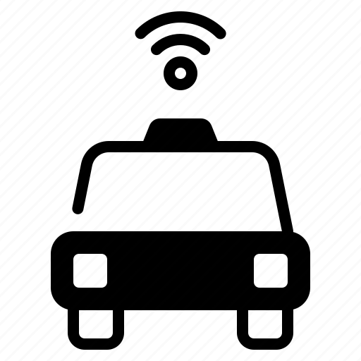 Car, city, internet, mobile, smart, taxi, technology icon - Download on Iconfinder
