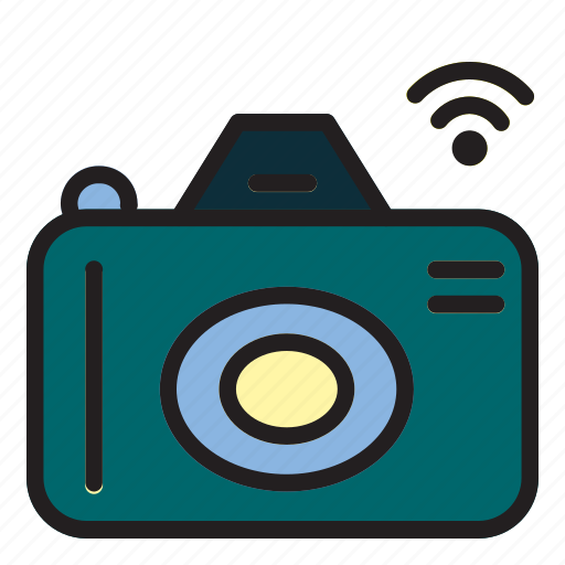 Camera, internet, internet of things, of, thing icon - Download on Iconfinder