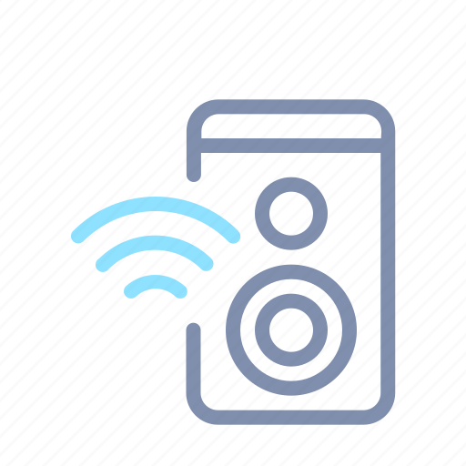 Connection, internet, iot, smart, speaker, things, wireless icon - Download on Iconfinder