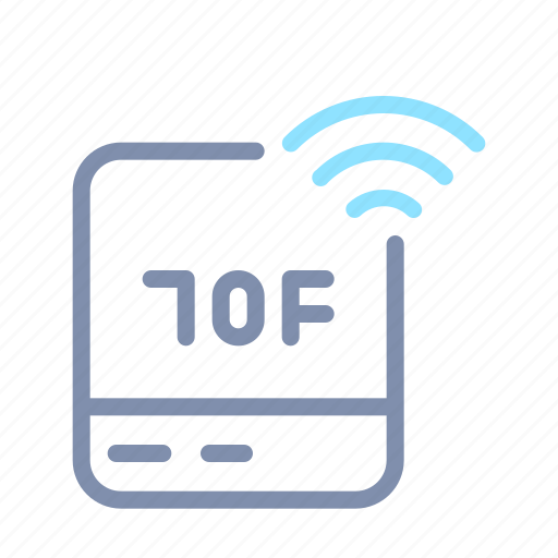 Connection, internet, iot, thermometer, things, wifi, wireless icon - Download on Iconfinder