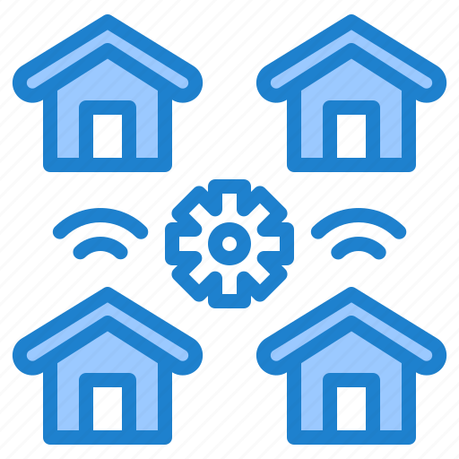 Home, building, setting, internet, wifi icon - Download on Iconfinder